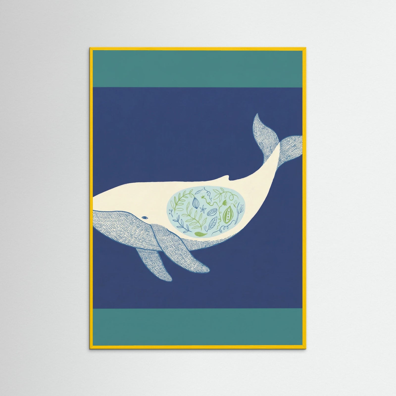 Yellow Wood Peaceful Ascent