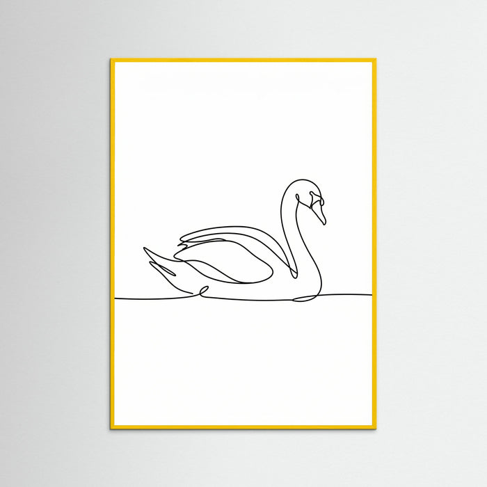 Yellow Wood Peaceful Dove Line