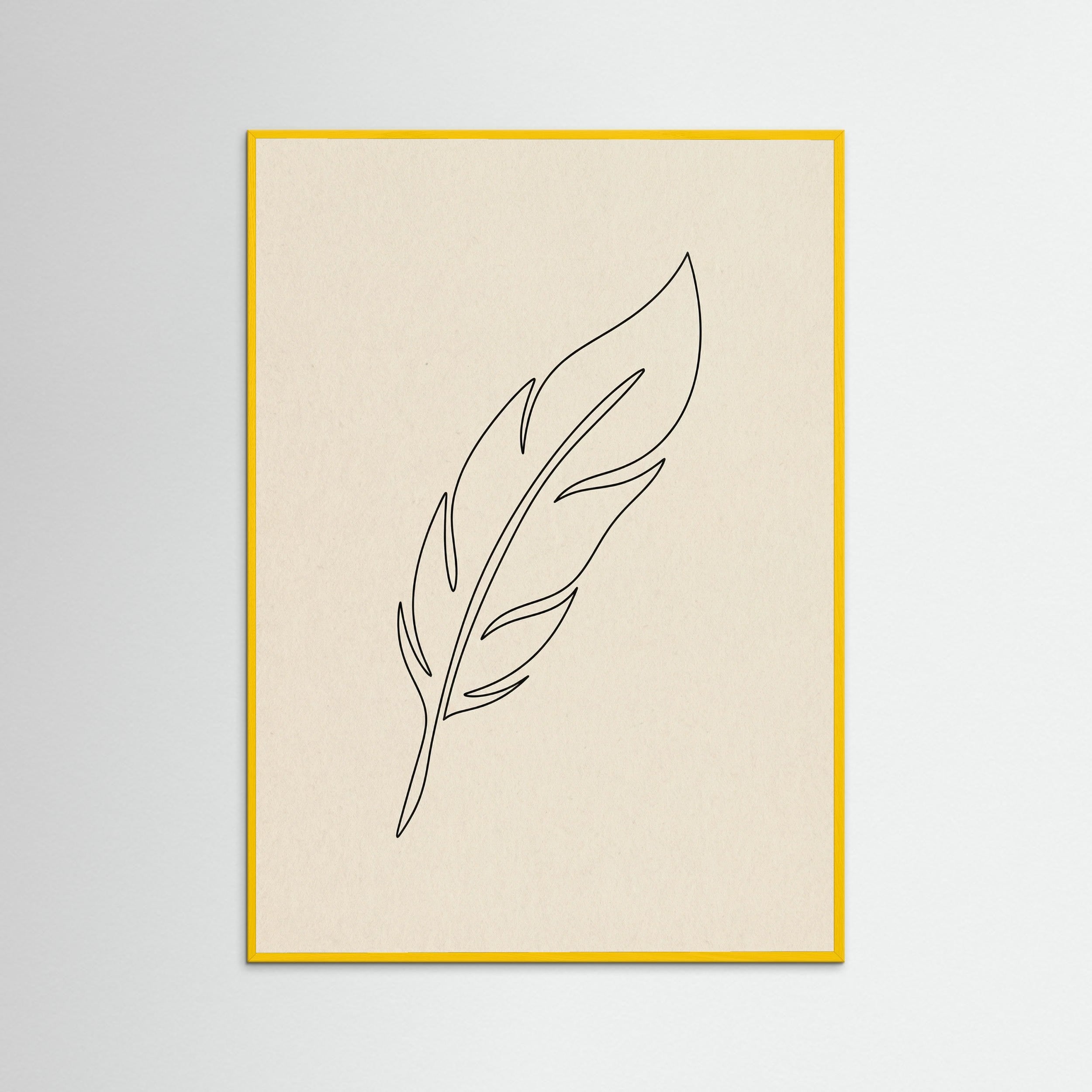 Yellow Wood Peaceful Flight