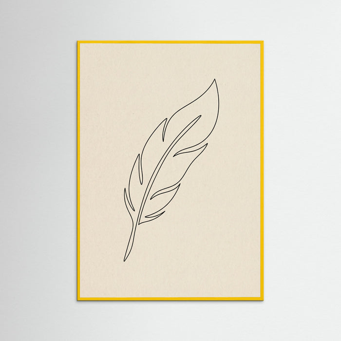 Yellow Wood Peaceful Flight