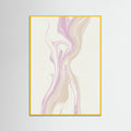 Yellow Wood Peaceful Marbling
