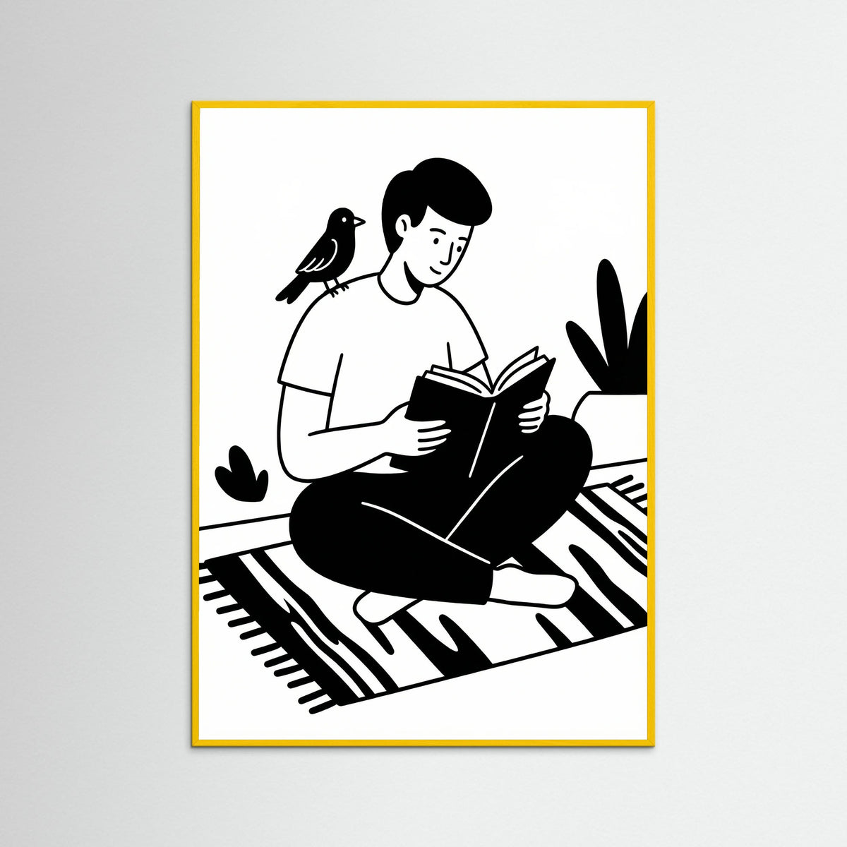 Yellow Wood Peaceful Slumber