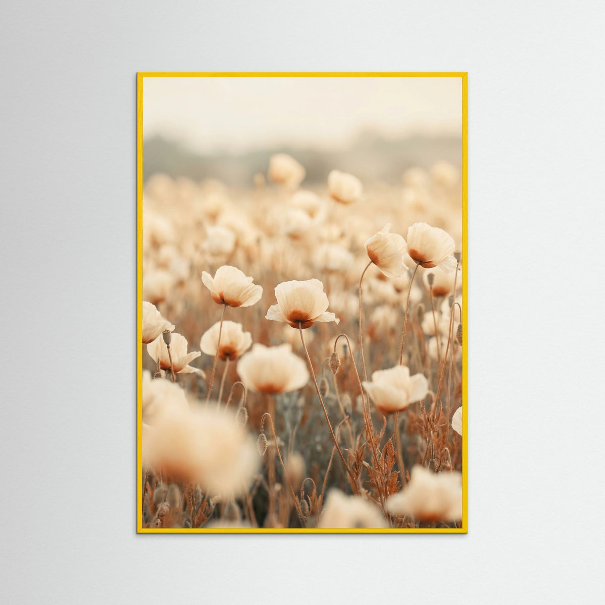 Yellow Wood Petal Radiance