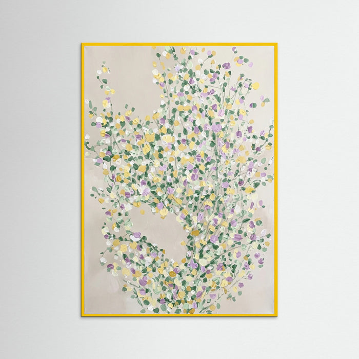 Yellow Wood Petal Scatter