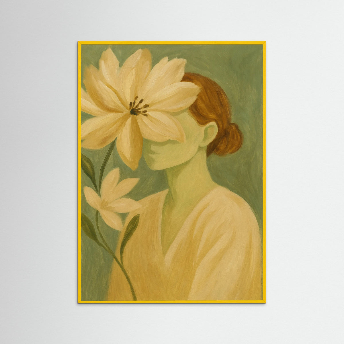 Yellow Wood Petal Veil