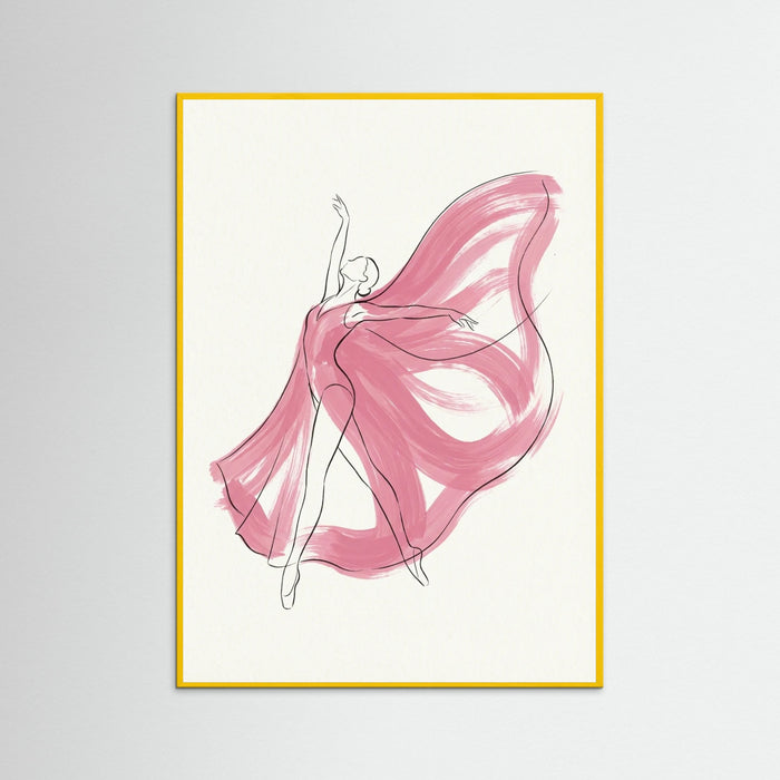 Yellow Wood Pink Adieu