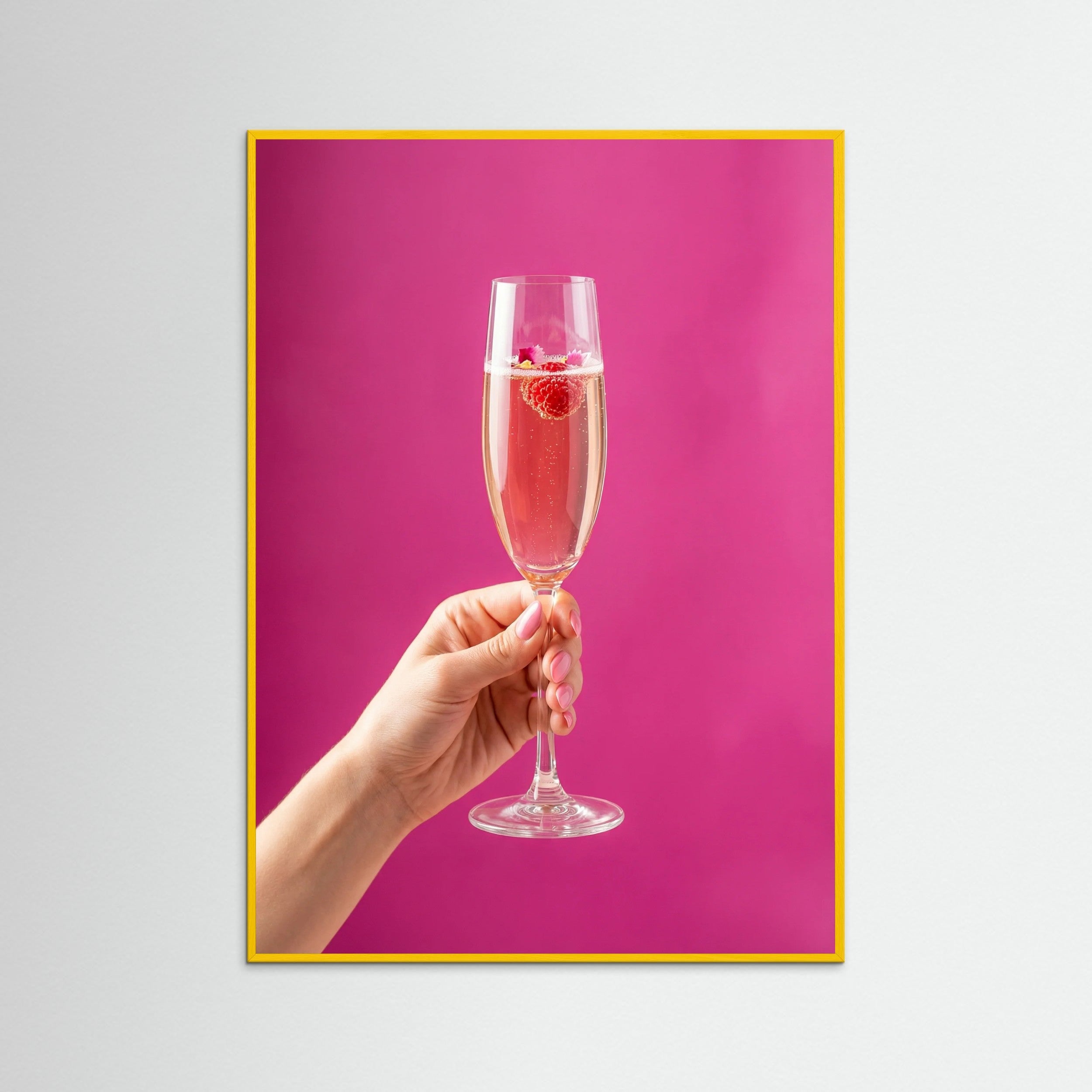 Yellow Wood Pink Cheers