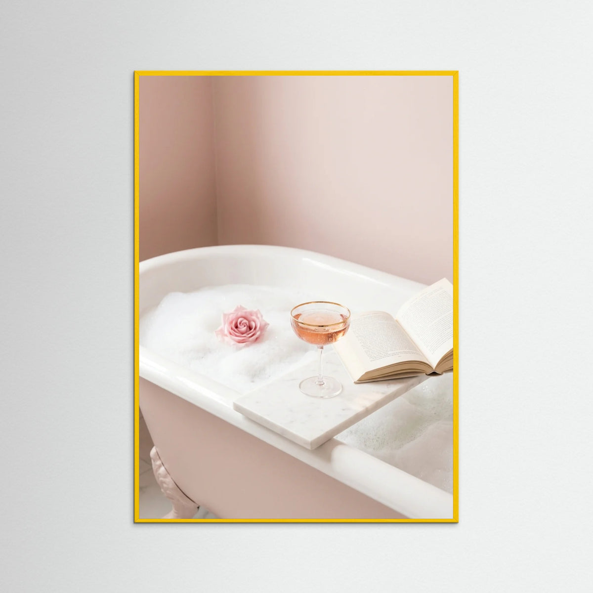 Yellow Wood Pink Indulgence