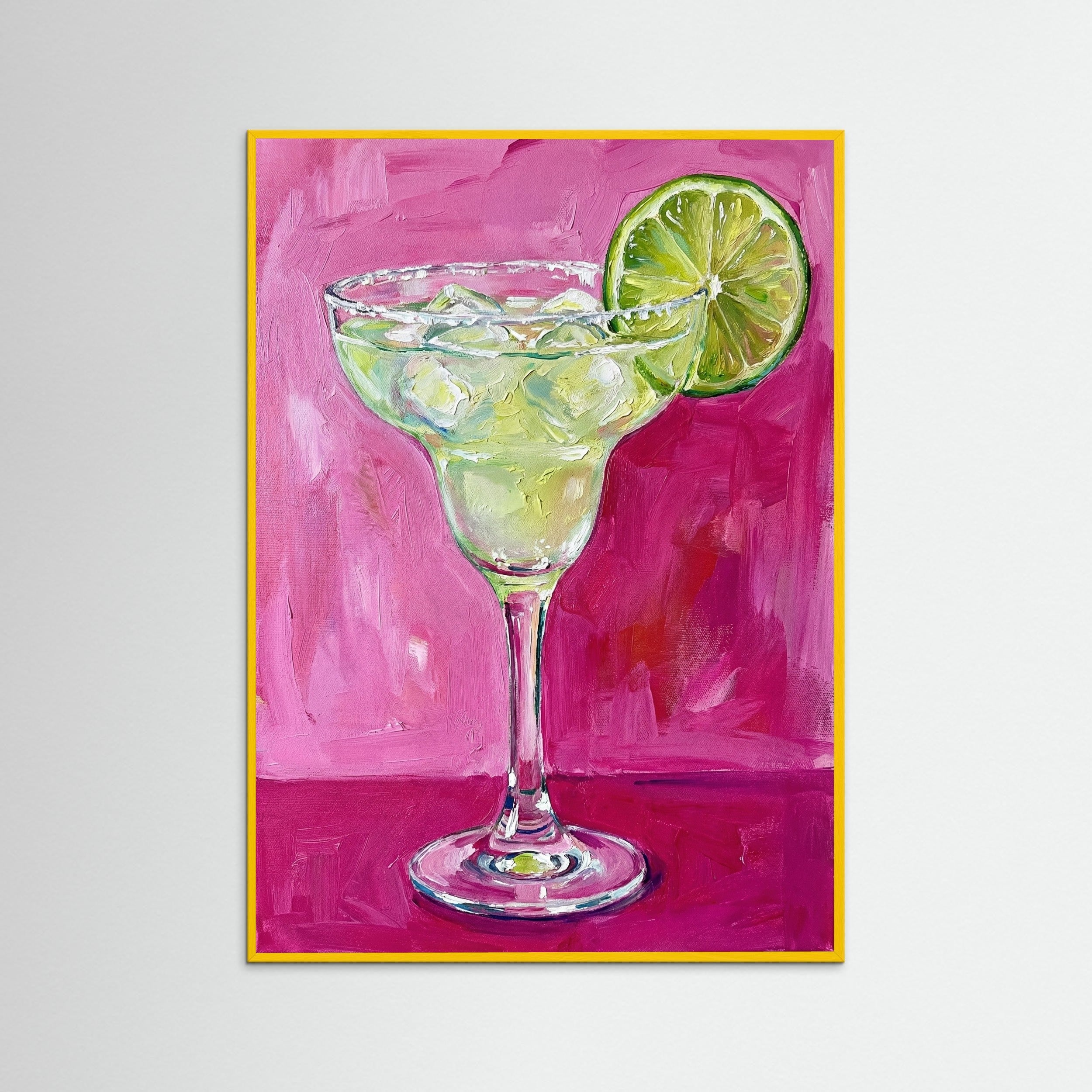 Yellow Wood Pink Martini