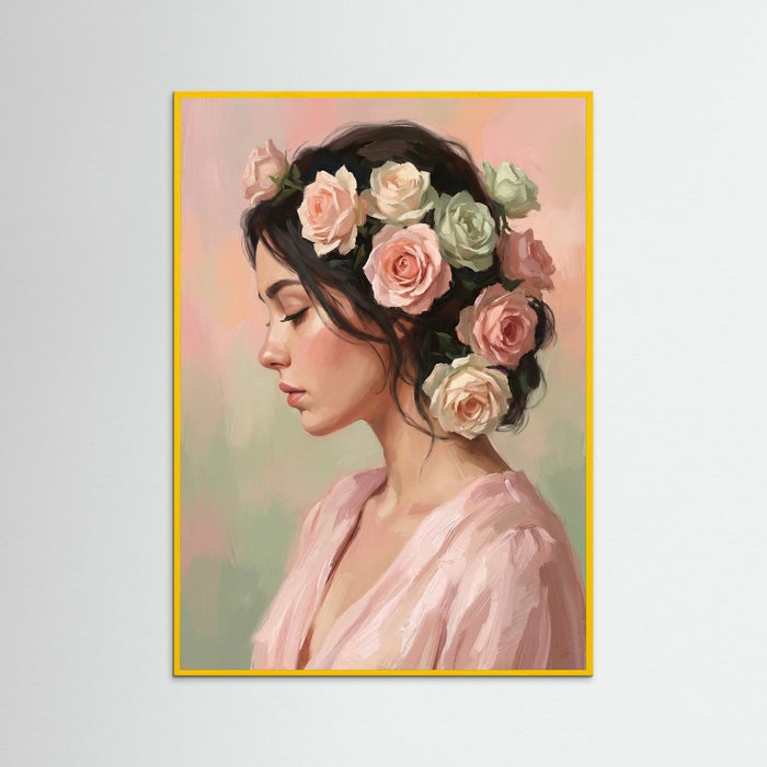 Yellow Wood Pink Reverie