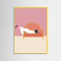 Yellow Wood Pink Slumber
