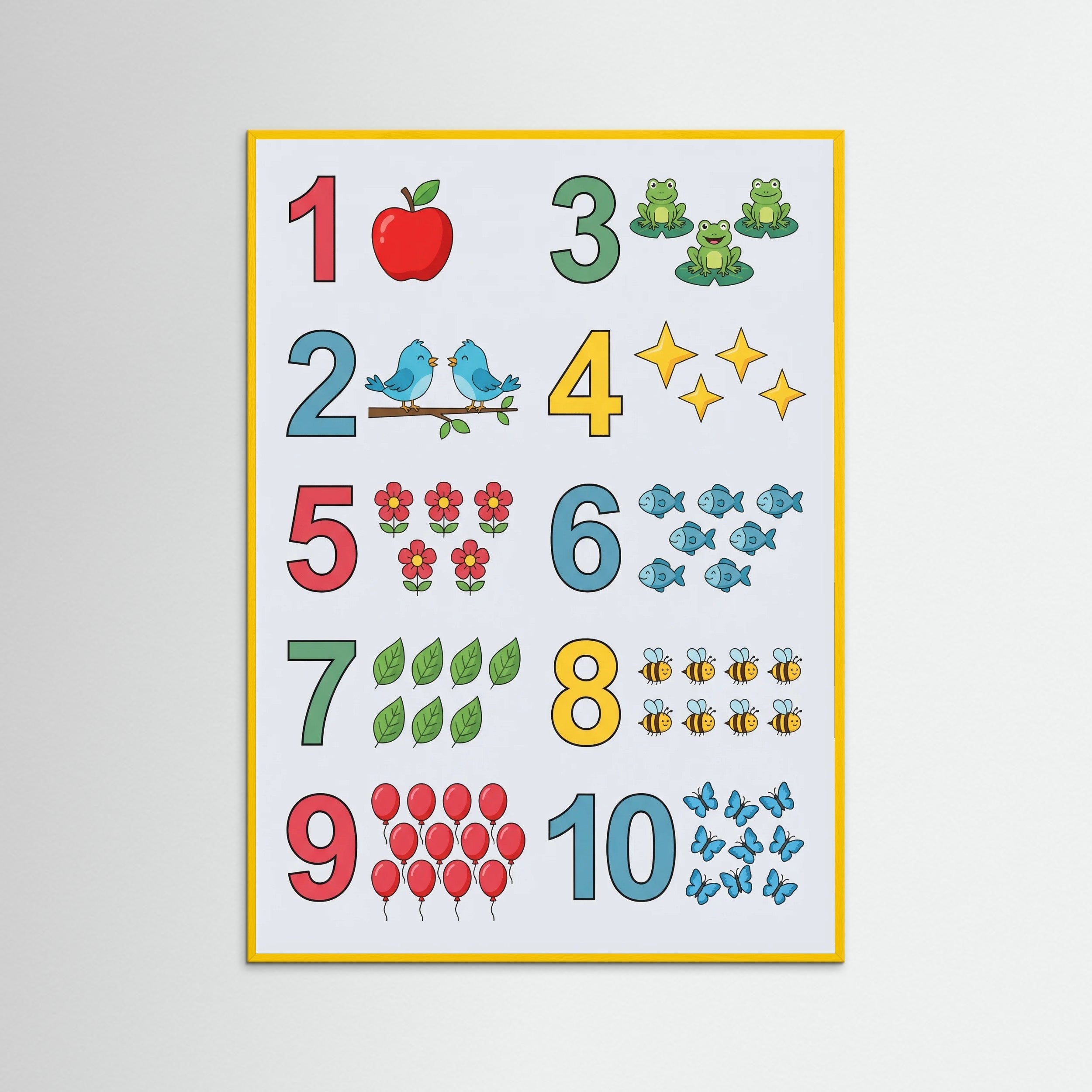 Yellow Wood Playful Alphabet Safari