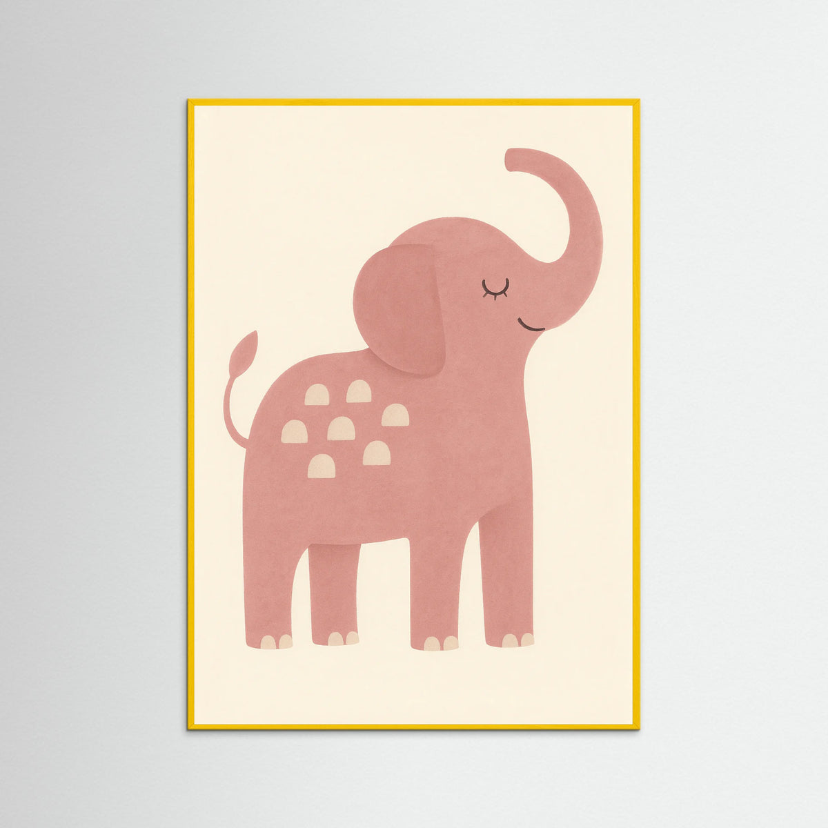 Yellow Wood Playful Pachyderm