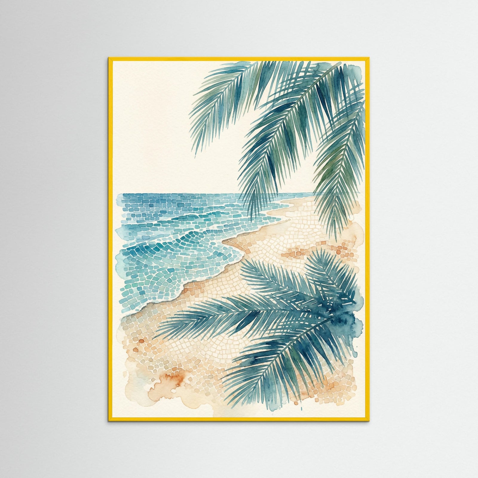 Yellow Wood Poolside Serenity