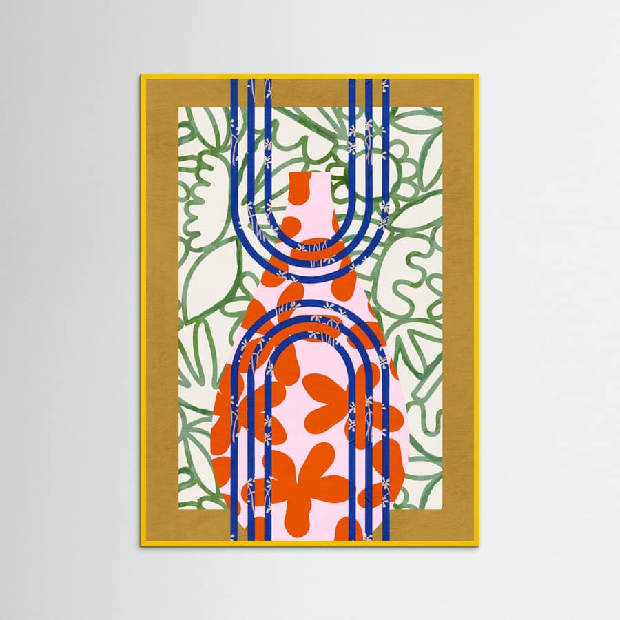 Yellow Wood Potterypoemno05 Poster