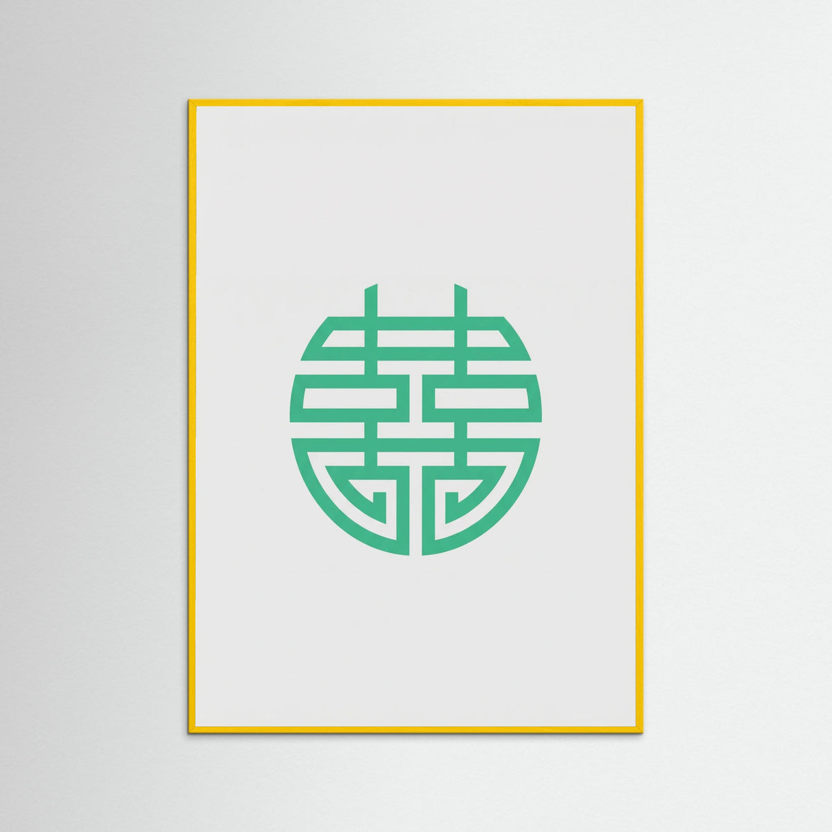 Yellow Wood Prosperity Symbol