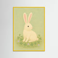 Yellow Wood Quiet Bunny