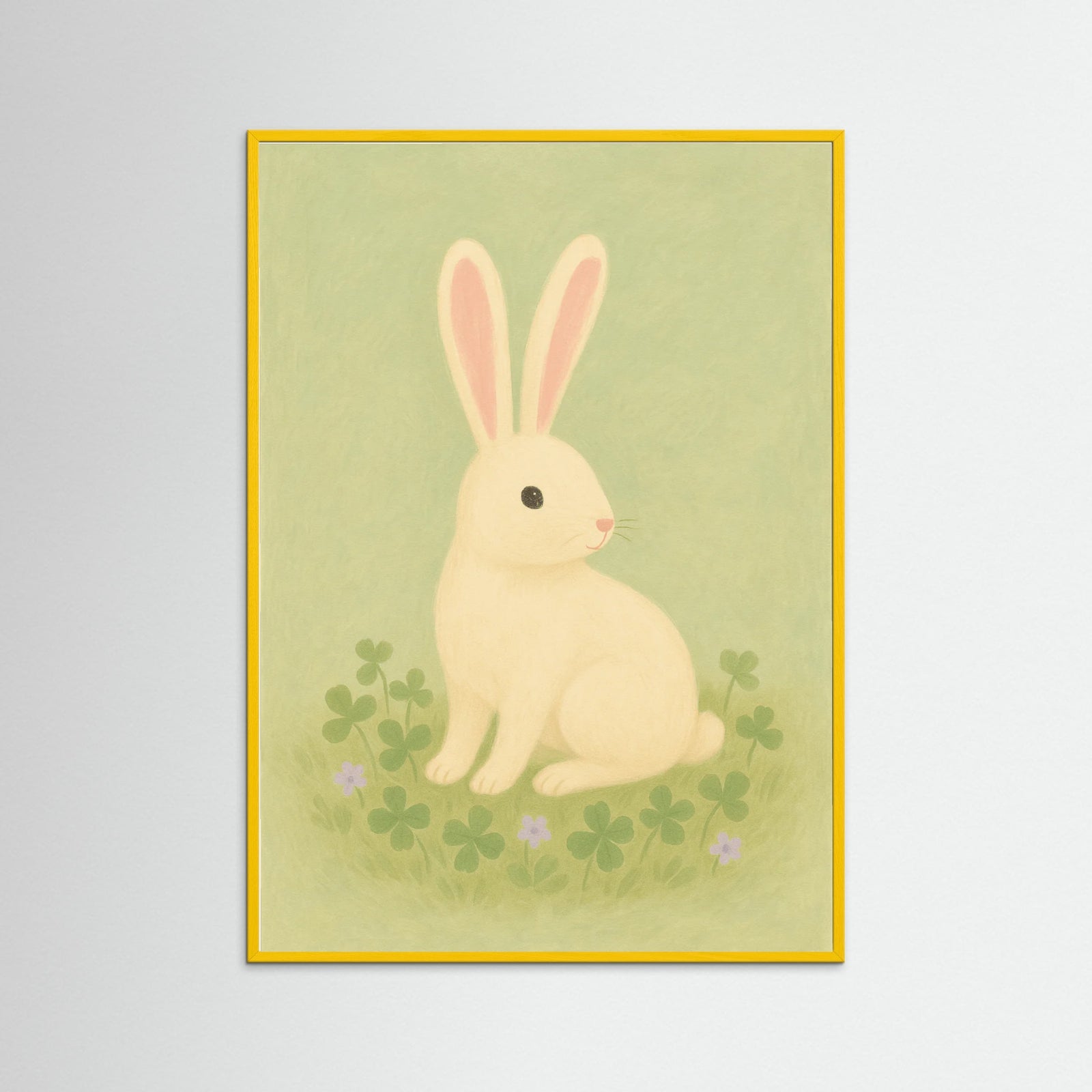 Yellow Wood Quiet Bunny
