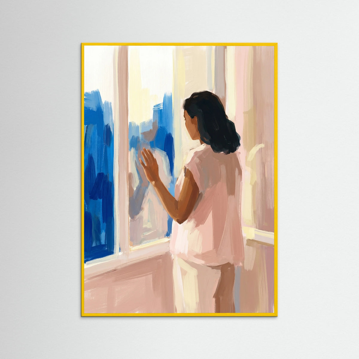 Yellow Wood Quiet Contemplation Beige