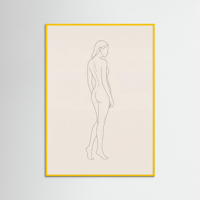 Yellow Wood Quiet Contemplation Beige