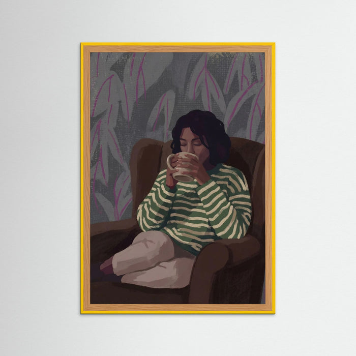 Yellow Wood Quiet Contemplation