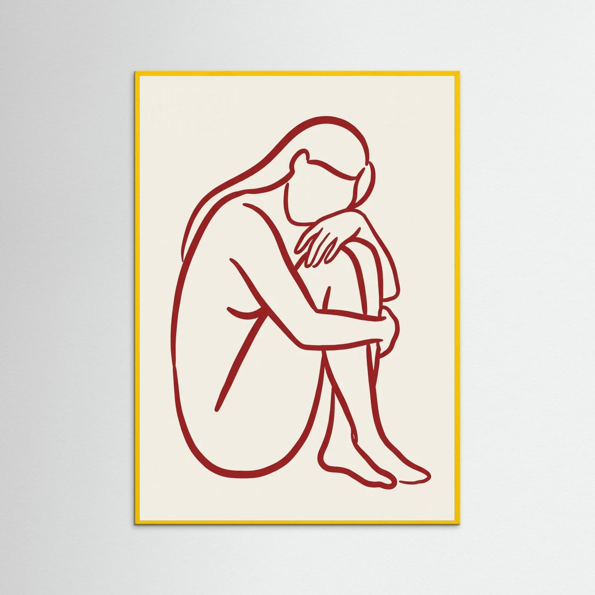 Yellow Wood Quiet Contemplation