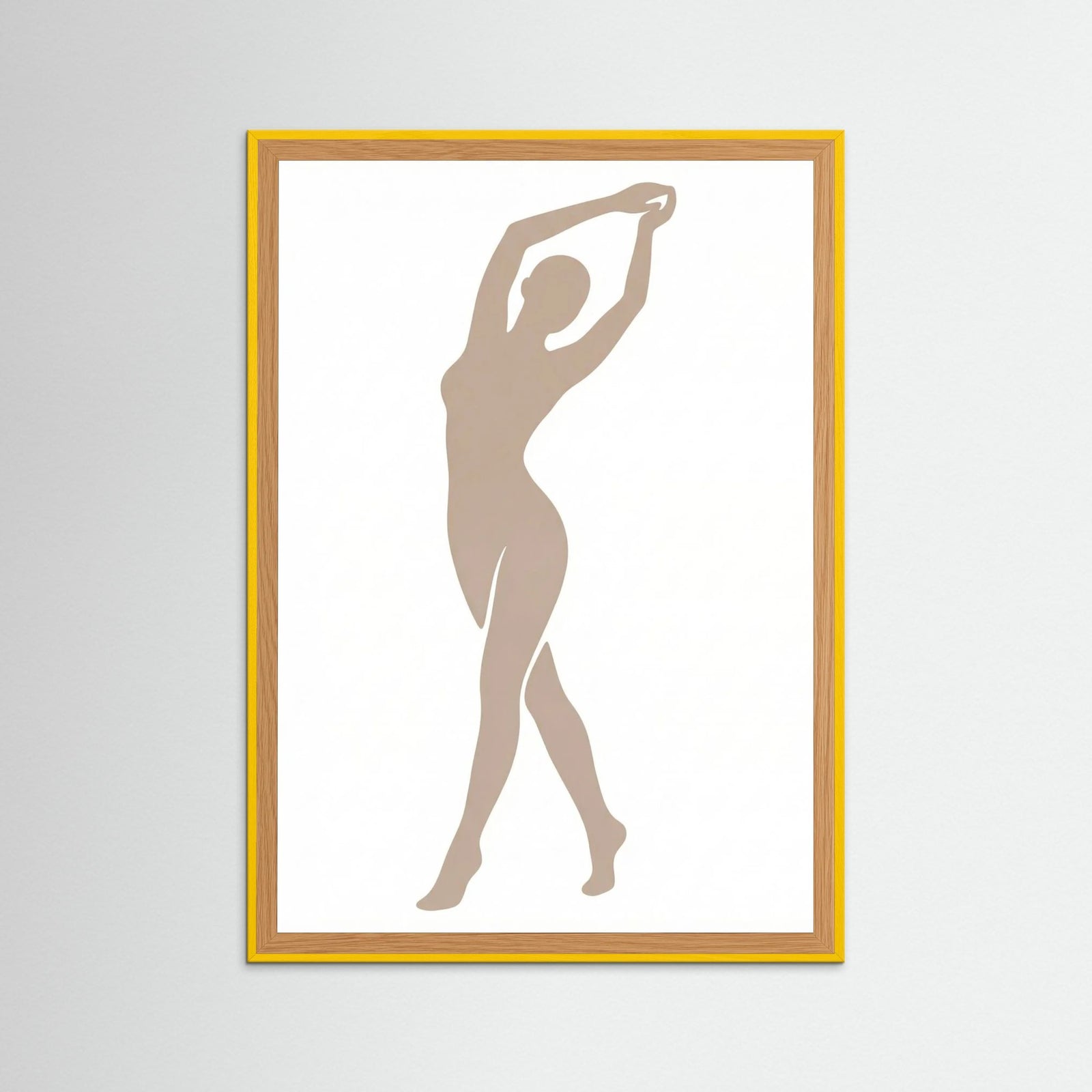 Yellow Wood Quiet Contemplation