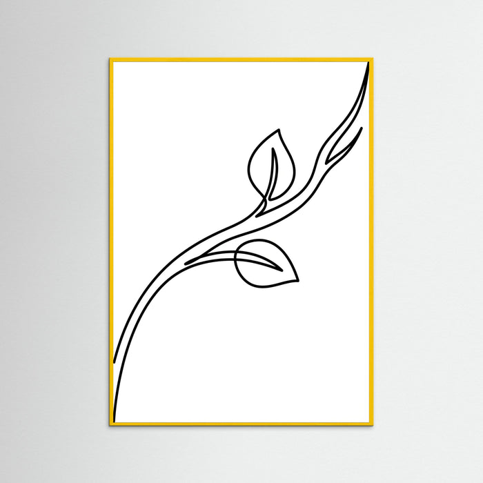 Yellow Wood Quiet Contours