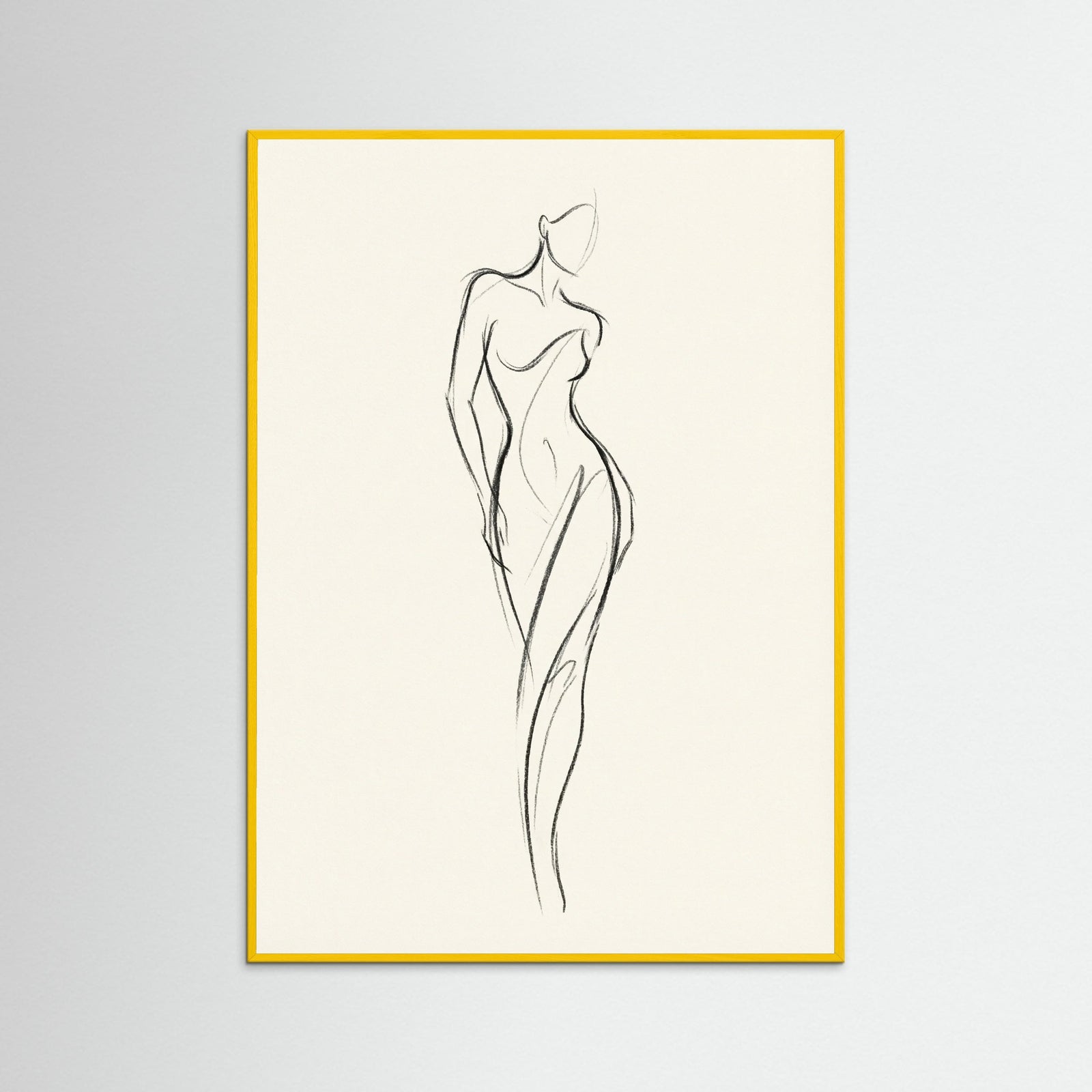 Yellow Wood Quiet Pose