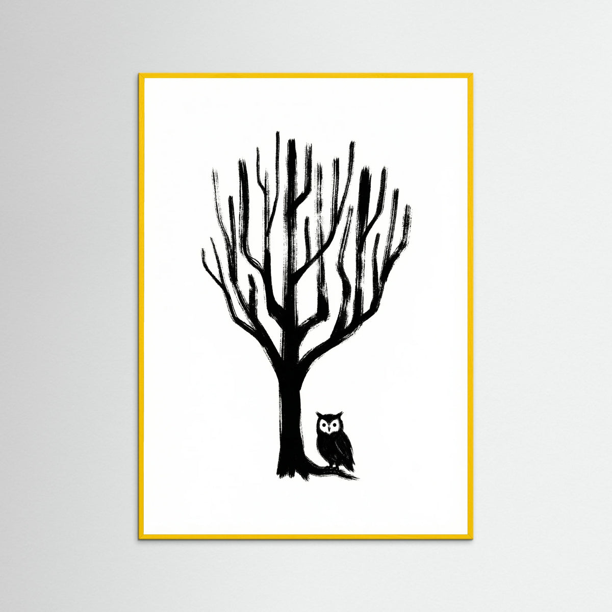 Yellow Wood Quiet Presence