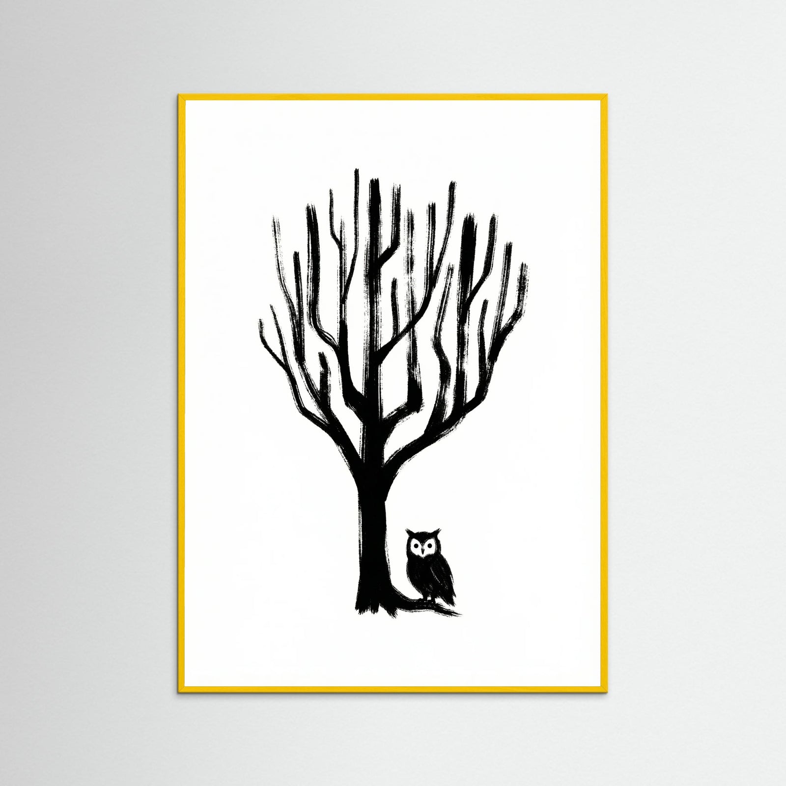 Yellow Wood Quiet Presence