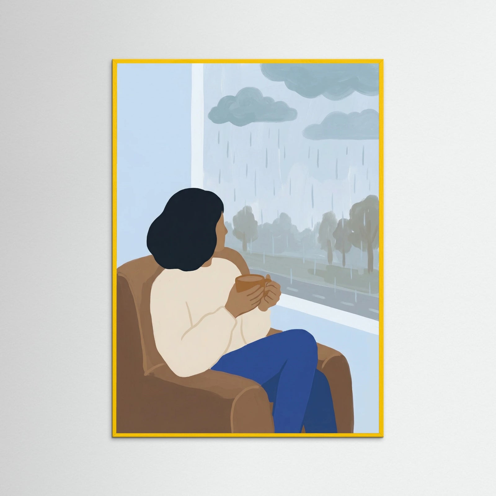 Yellow Wood Quiet Reading