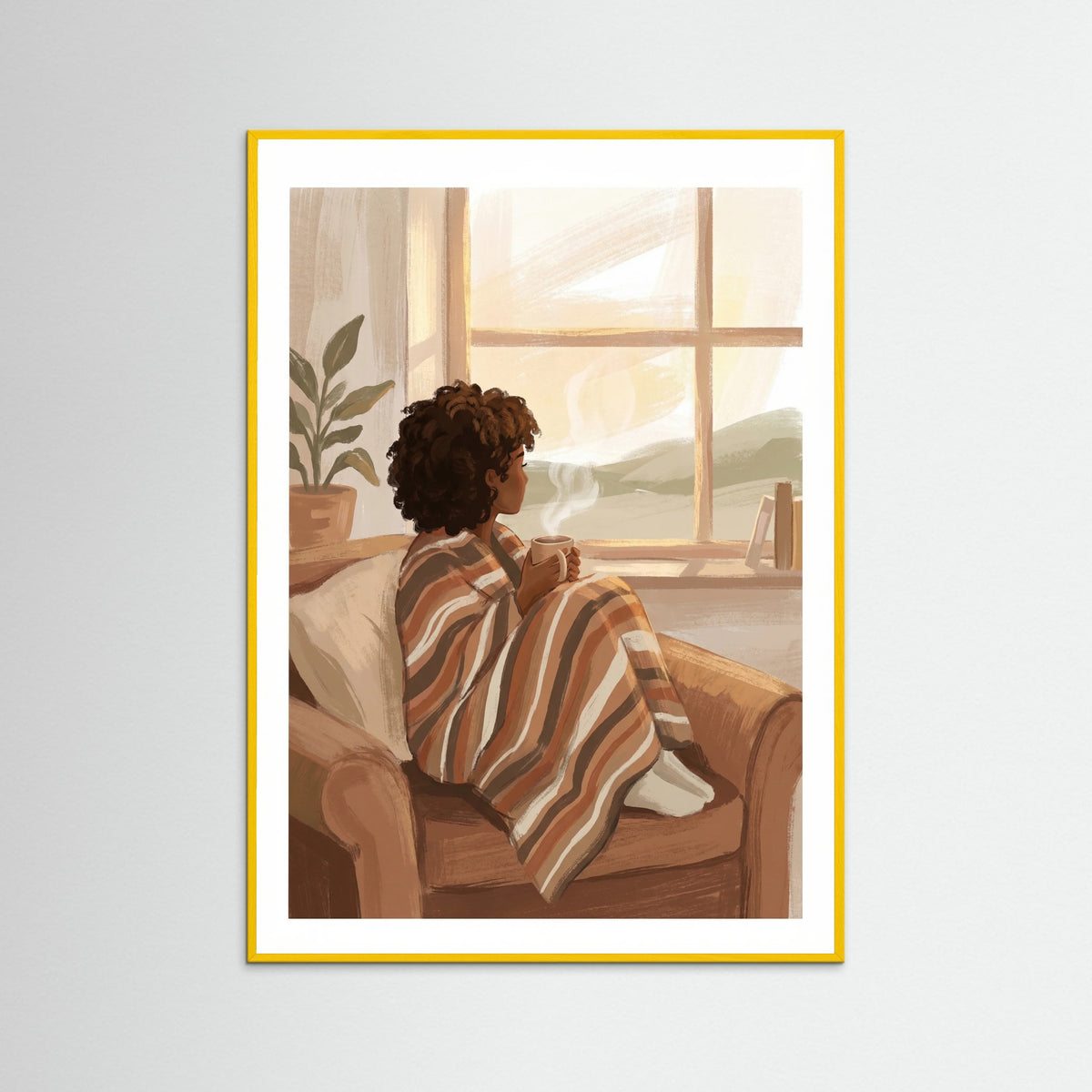Yellow Wood Quiet Reading
