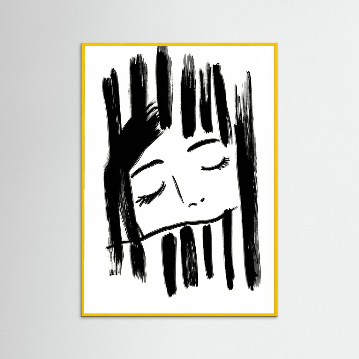 Yellow Wood Quiet Reflection