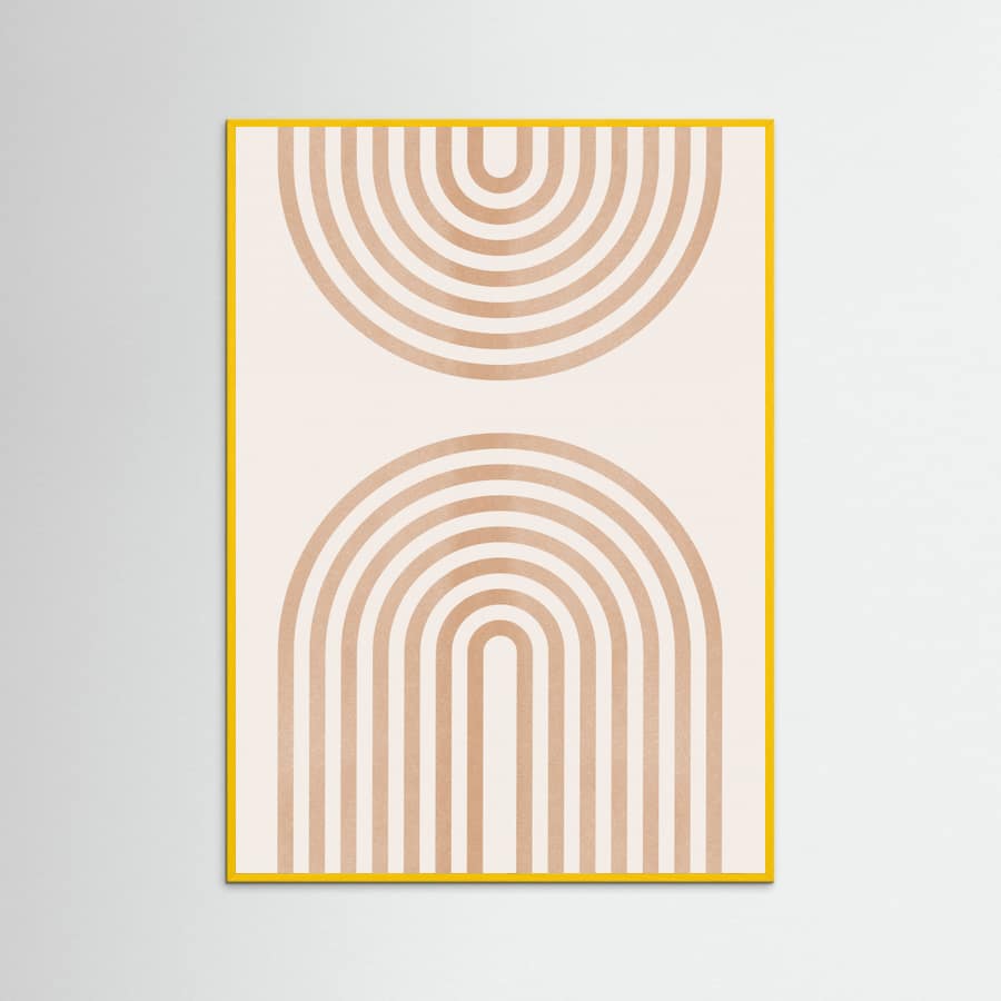 Rainbow Lines 2 Poster – plakat og kunsttryk