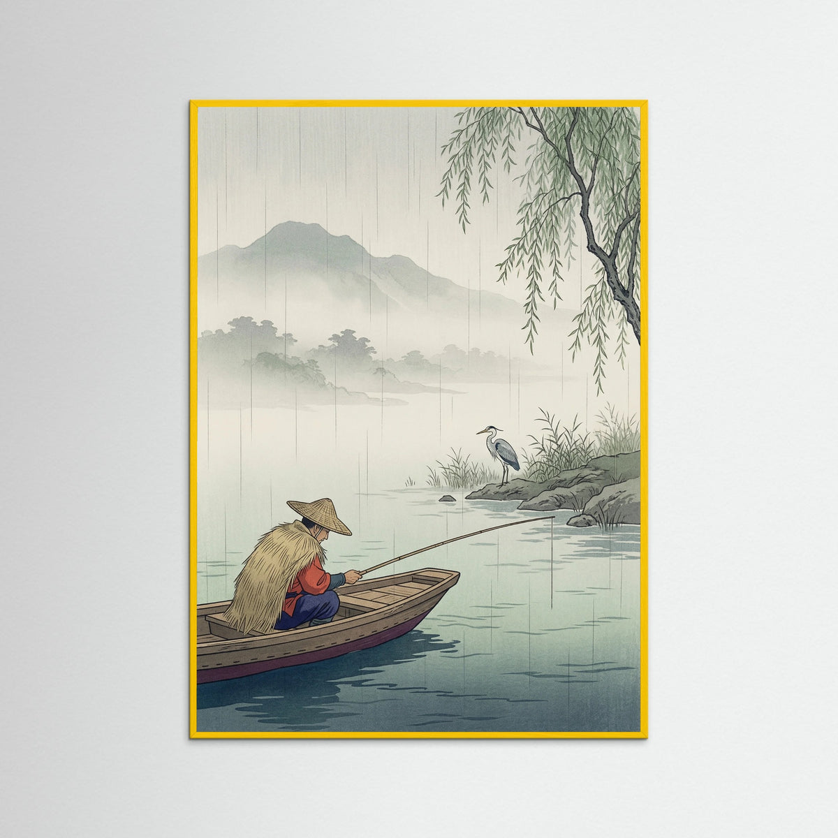 Yellow Wood Rainy Day Stroll