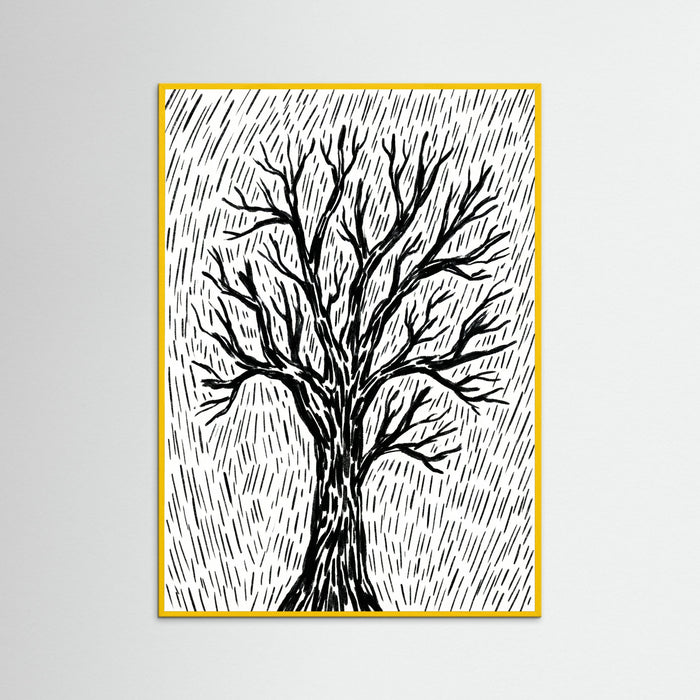 Yellow Wood Rainy Day Stroll