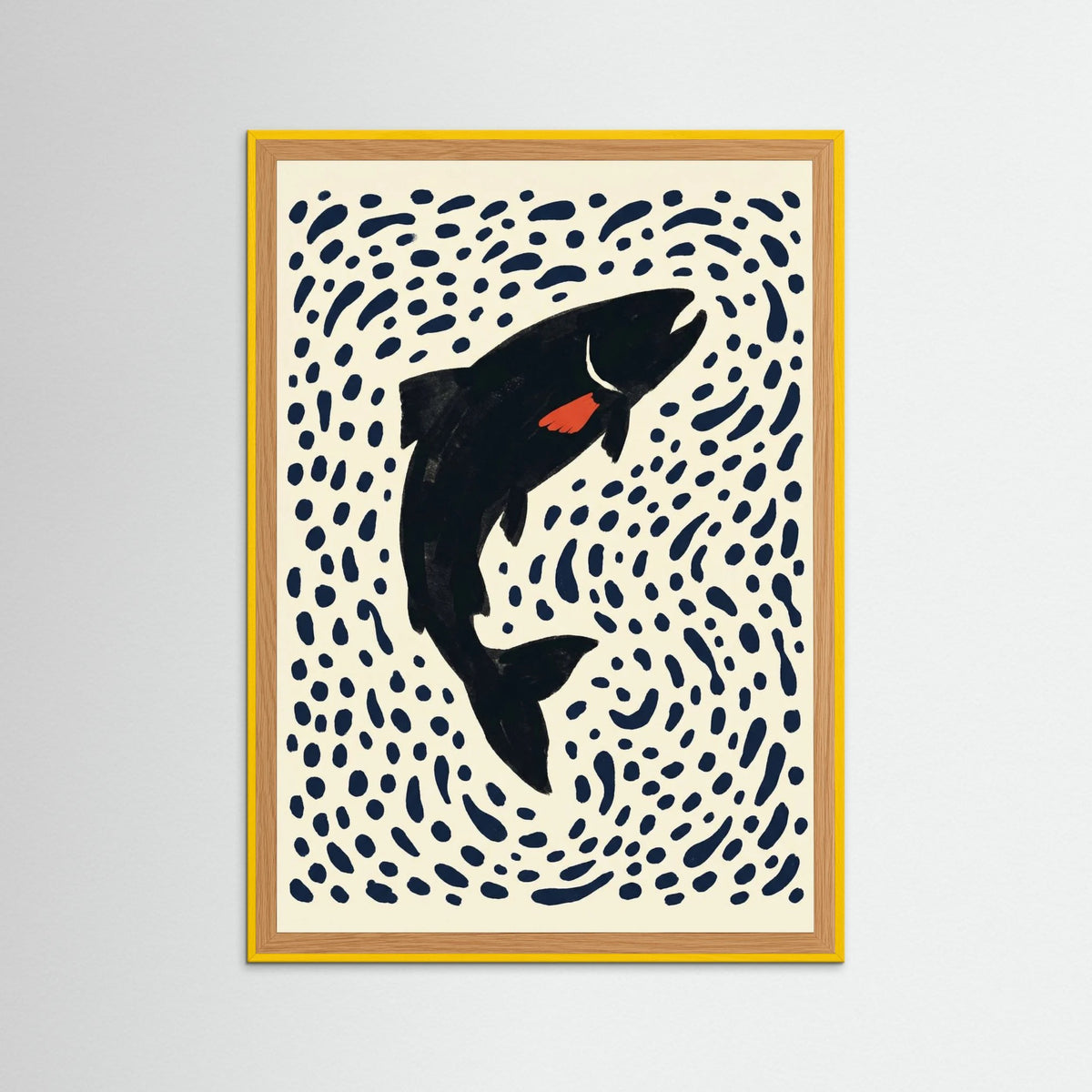 Yellow Wood Rainy Flight