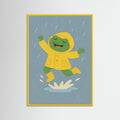 Yellow Wood Rainy Frog