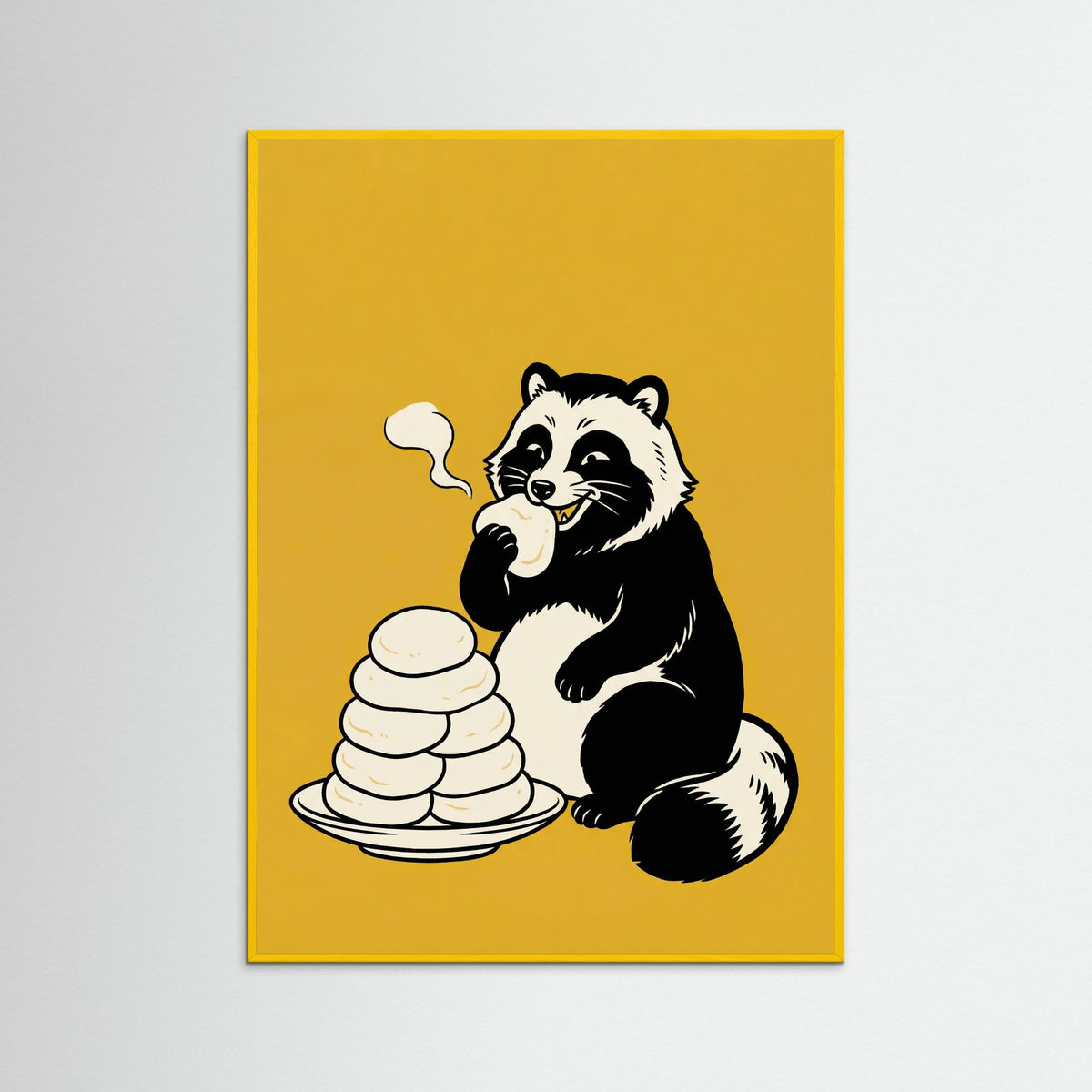 Yellow Wood Ramen Cat