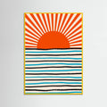 Poster Red Sun and Sea – poster e stampa artistica