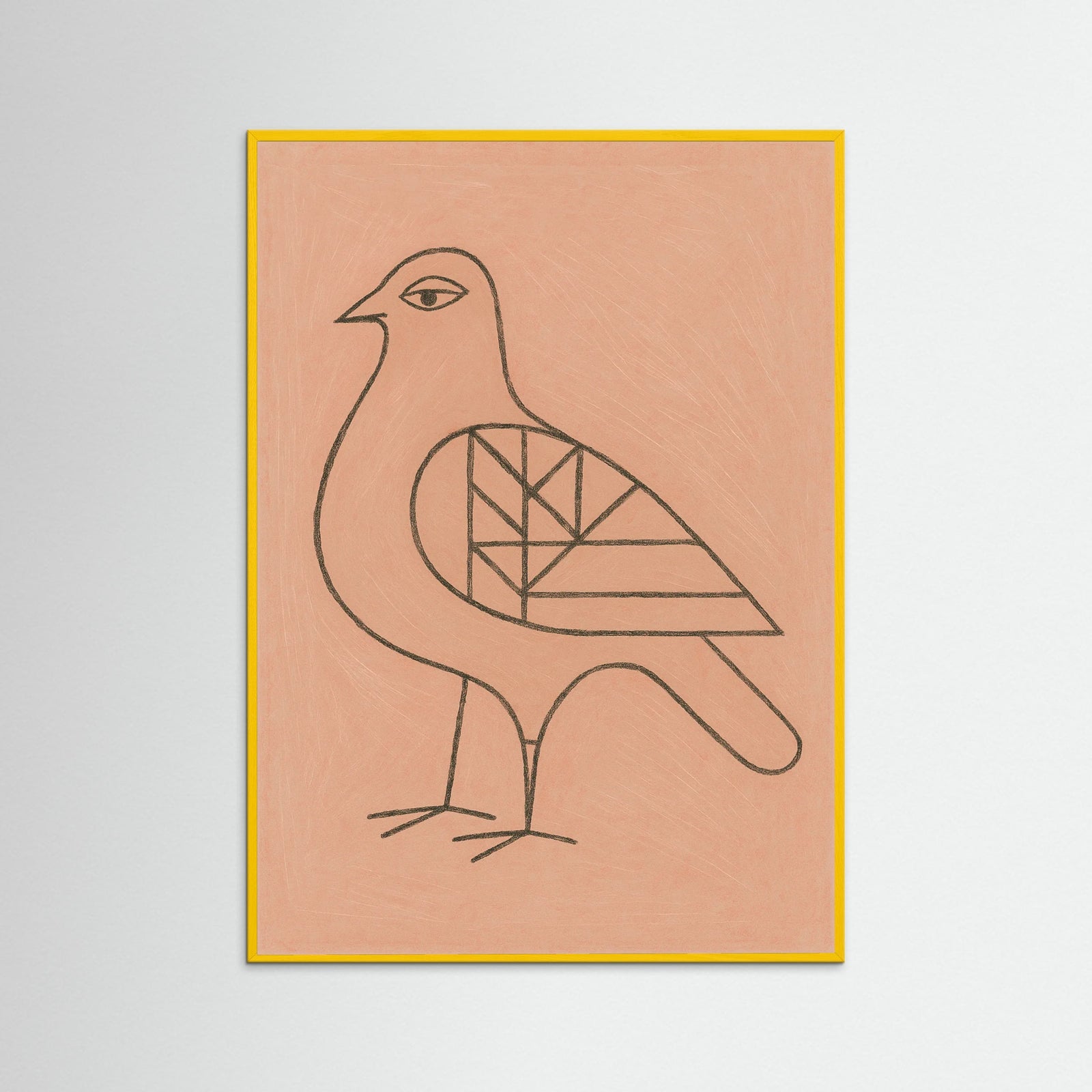 Yellow Wood Reflective Poise