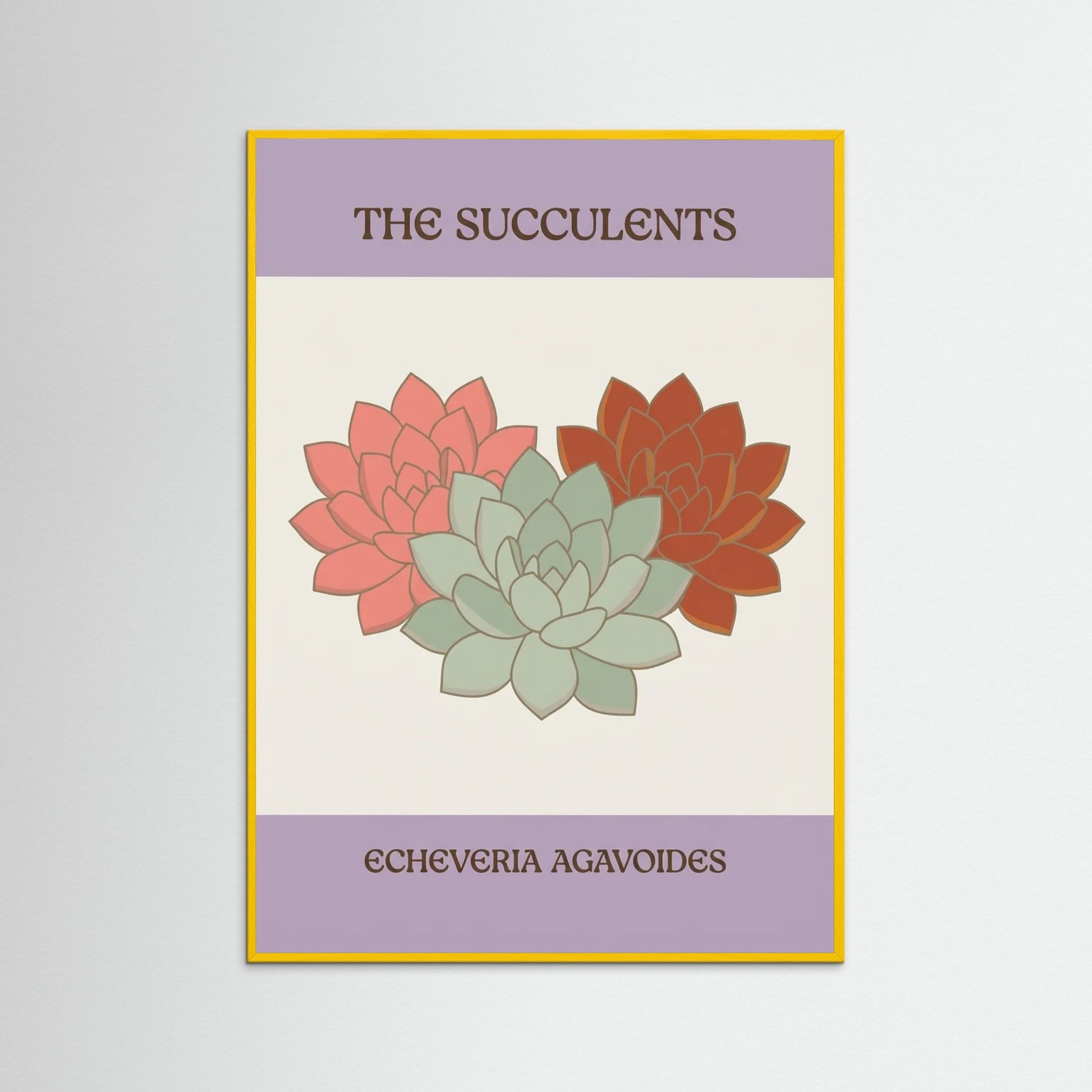 Yellow Wood Retro Blossom