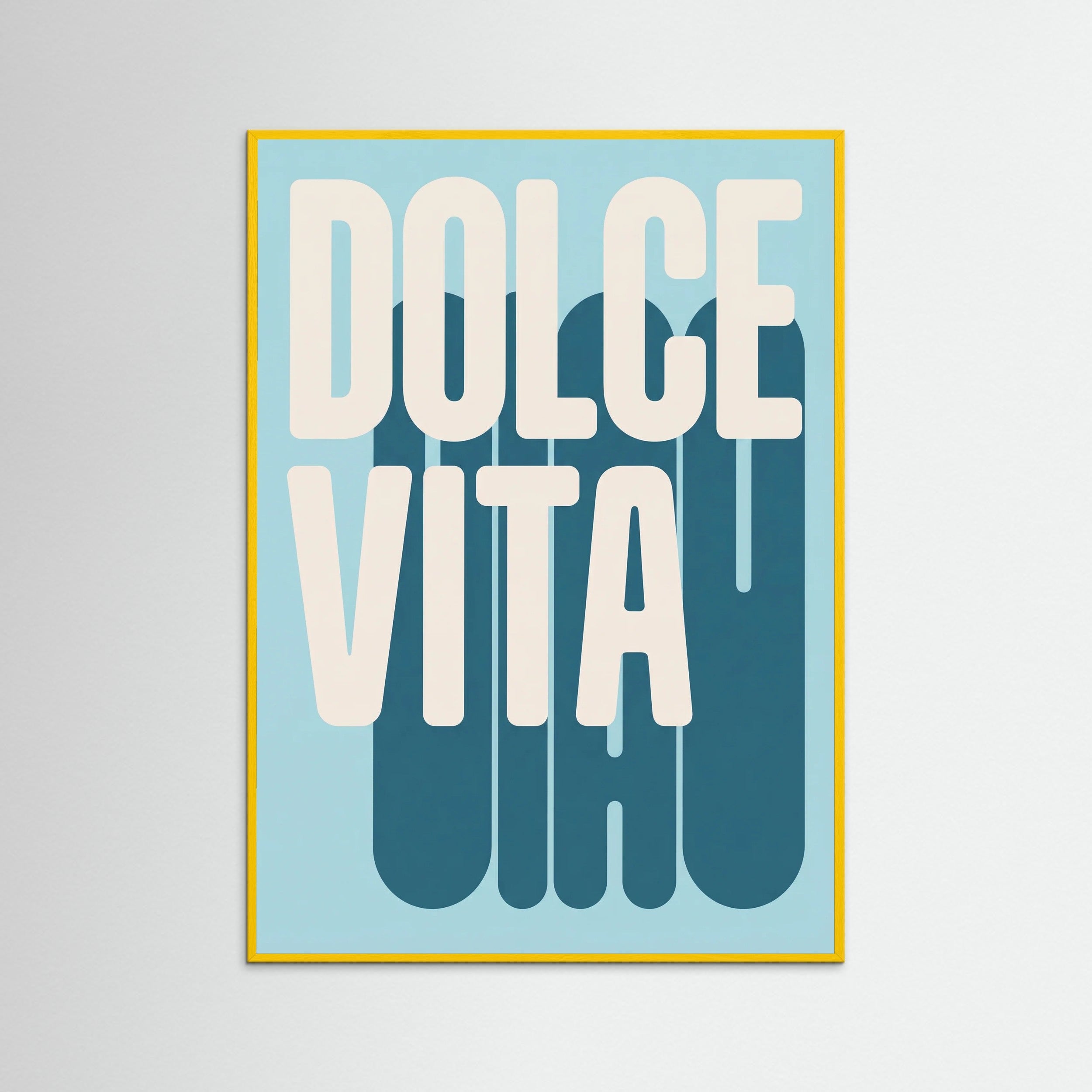 Yellow Wood Retro Ciao Bella