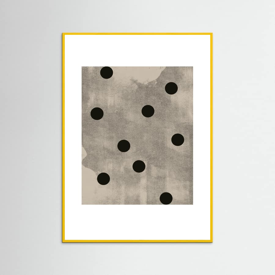 Retro Dots No.3 Poster – plakat og kunsttryk