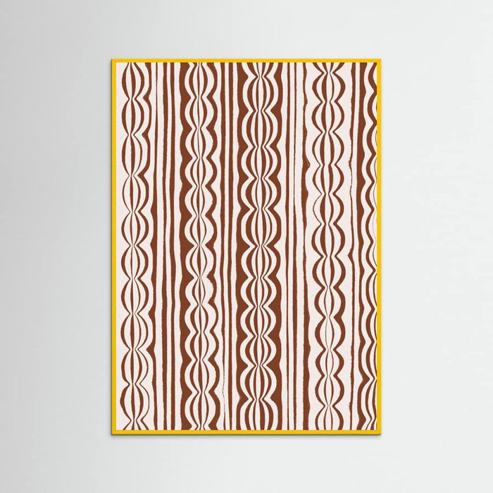 Rhythmic Waves Poster – poster and art print