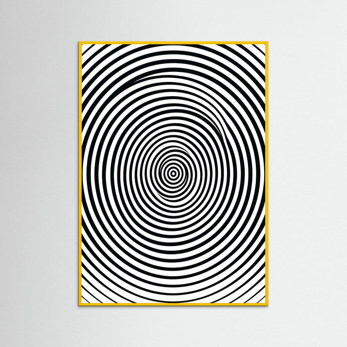 Yellow Wood Rippling Contours