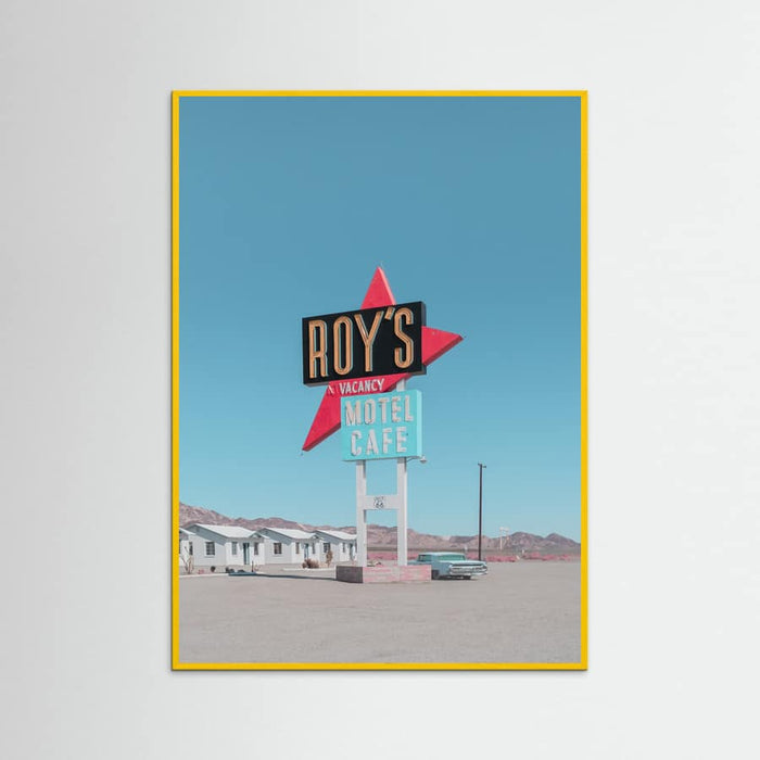 Poster Roy's Motel Cafe Retro Sign – poster e stampa artistica