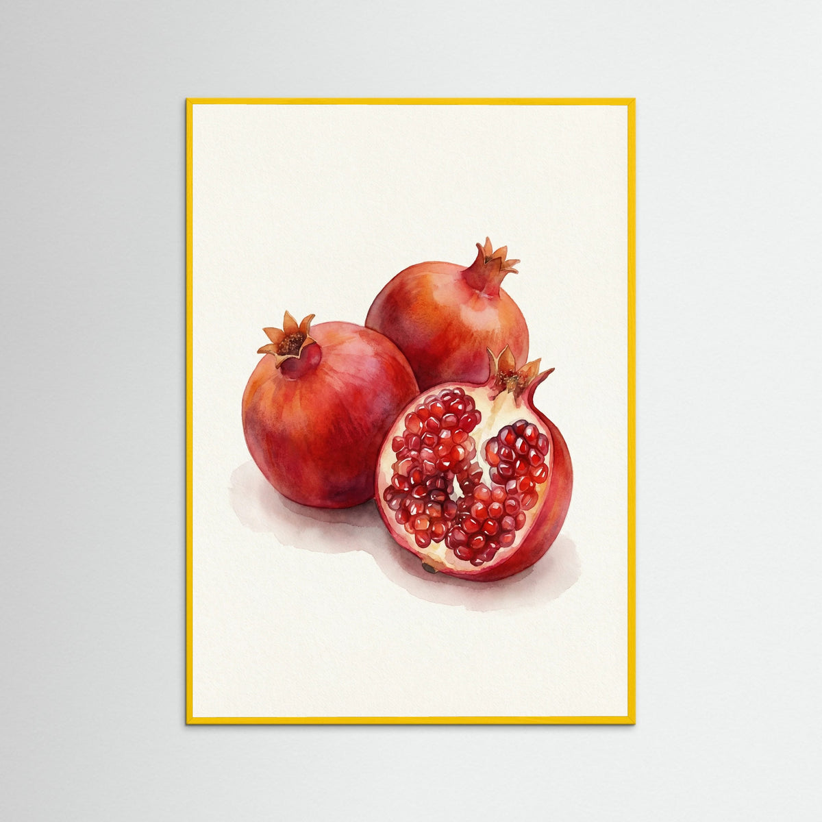 Yellow Wood Ruby Citrus Halves