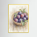 Yellow Wood Rustic Grape Abundance